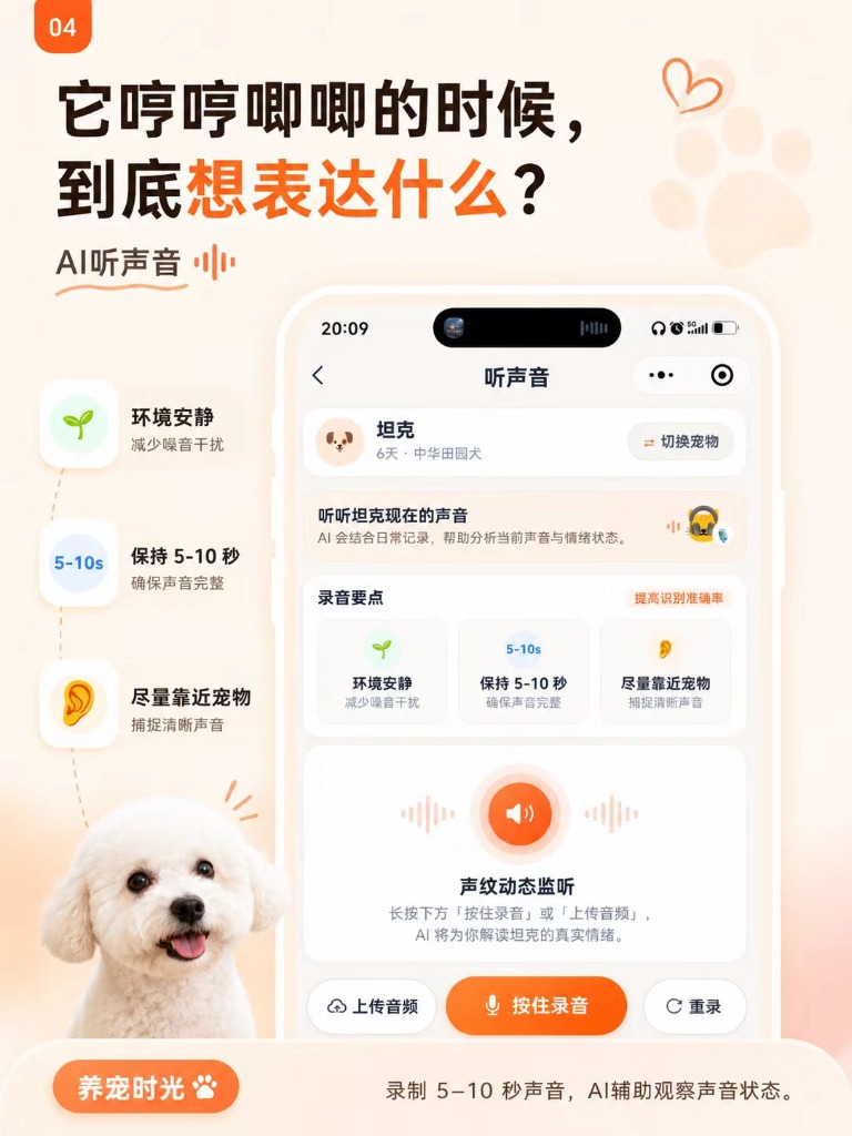 它哼哼唧唧的时候，到底想表达什么？AI听声音